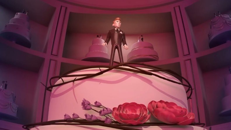 lolitascak3's tweet image. 🏳️‍🌈 การ์ตูนสั้นเรื่องนี้น่ารักมาก 𝙋𝙞𝙚𝙘𝙚 𝙤𝙛 𝘾𝙖𝙠𝙚 คือมีตุ๊กตาแต่งหน้าเค้กสองคนตกหลุมรักกัน แต่ว่าทั้งคู่เป็นผู้หญิง แล้วร้านขนมก็จับคู่ตุ๊กตาหญิงชาย มีแต่หน้าเค้กที่เป็นตุ๊กตาคู่หญิงชายล้วนๆ ตุ๊กตาผู้หญิงคู่นี้เลยต้องสู้เพื่อให้ได้ยืนเคียงข้างกันบนเค้กแต่งงาน