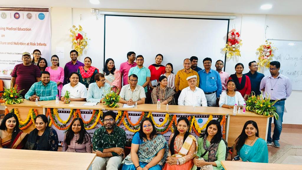 StateRims's tweet image. 2 day CME organised on Addressing Early Growth Failure in infants &amp;lt;6 months to strengthen programs for early identification, prevention, management of infants at nutritional risk with technical support
@POSHAN_Official
@HLTH_JHARKHAND
@NKsch
@RSB_85
@Praveen56489174
@UNICEFIndia