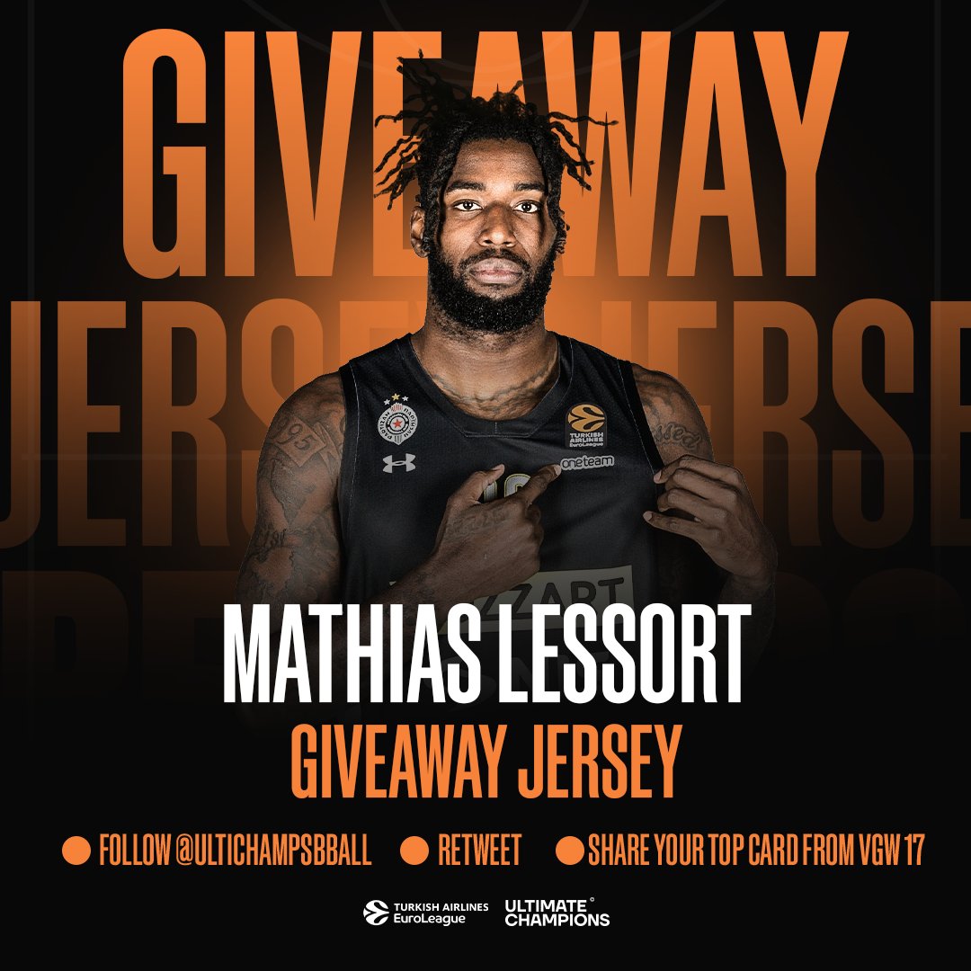 Ultimate Champions Basketball (@ultichampsbball) on Twitter photo Giveaway Announcement! π’π₯
One of our <a href="/UltiChampsBball/">Ultimate Champions Basketball</a> Season winners is giving away his <a href="/ThiasLsf/">Mathias Lessort</a> jersey π
To participate: π
1β£ Follow <a href="/UltiChampsBball/">Ultimate Champions Basketball</a>
2β£ RT
3β£Share your highest-scoring card from VGW17
Good luck Champs! π
#UnleashYourPassion Giveaway Announcement! π’π₯
One of our <a href="/UltiChampsBball/">Ultimate Champions Basketball</a> Season winners is giving away his <a href="/ThiasLsf/">Mathias Lessort</a> jersey π
To participate: π
1β£ Follow <a href="/UltiChampsBball/">Ultimate Champions Basketball</a>
2β£ RT
3β£Share your highest-scoring card from VGW17
Good luck Champs! π
#UnleashYourPassion
