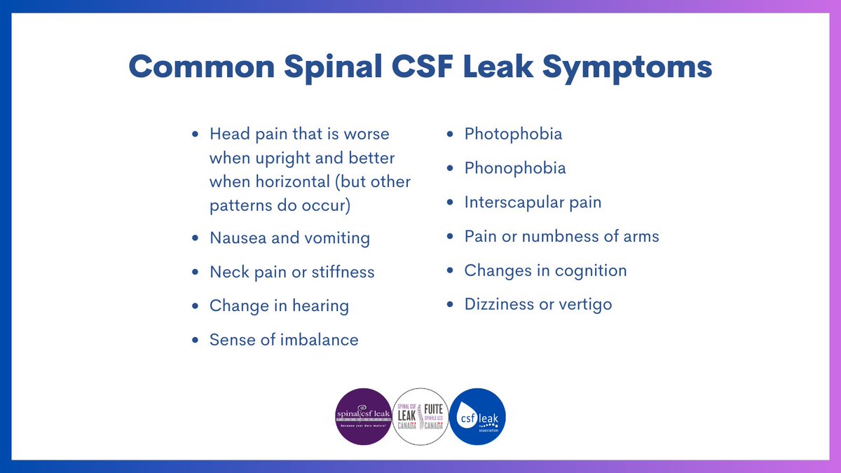csfleakuk's tweet image. Head pain has been the most recognised symptom of spinal CSF leak, but there are many more. Symptoms can exclude &apos;Leakers&apos; from normal life, leaving them indoors, often alone &amp;amp; hidden from view
#spinalCSFleak #csfleak #LeakWeek2023 @spinalCSFleak @SpinalCSFCanada