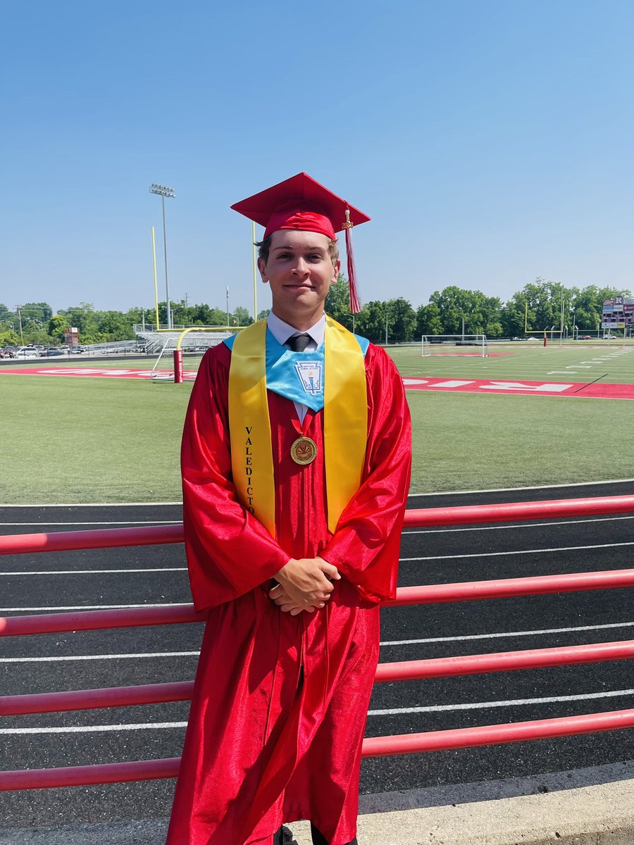 Congrats to our senior Jackson Cornett. This season he was All NCC Conference, Academic All State in 2 sports tennis and golf and is Valedictorian of his class. Your leadership and dedication to our program will be missed. Good luck on all of your future plans. <a href="/RHSRedDevils/">Richmond Athletics</a>