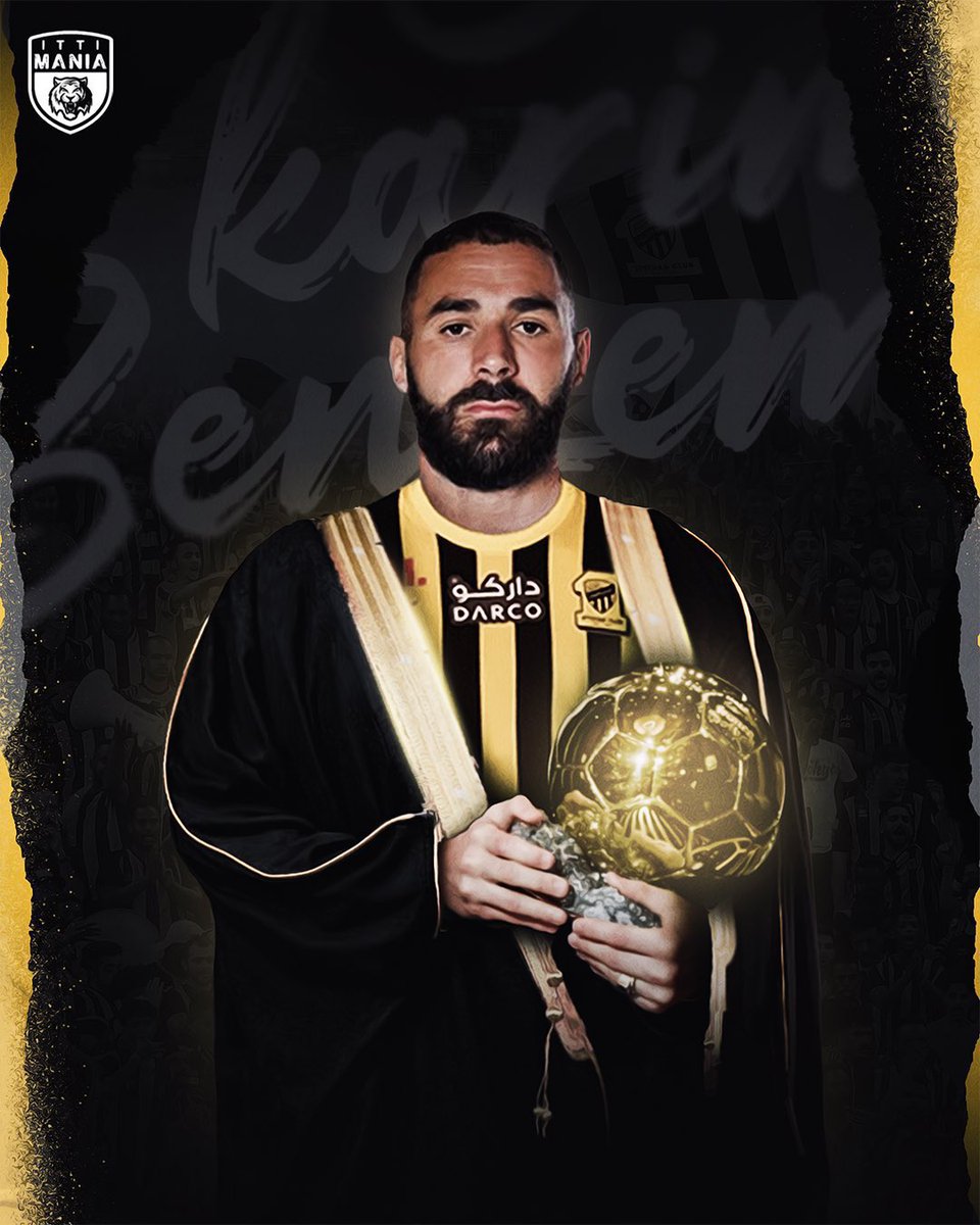 xttx77's tweet photo. اهلاً بأفضل لاعب في العالم لعام 2022 

في #الاتحاد #بطل_الدوري_الاستثنائي_العالمي 

الف مبرووووك أتمام الصفقه لجمهور #الاتحاد 

 #BenzemaIsYellow https://t.co/DSfLzg40Wx