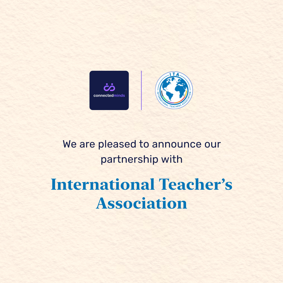 #Teachers and #educators #globally are affected by #mentalhealthissues, the #nature of their #jobs create various #stressors that lead to conditions such as #anxiety, #depression, to mitigate this #challenge, #connectedminds has #partnered with International Teacher's Association