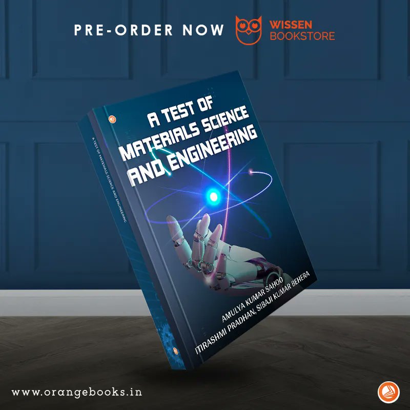 AMULYA KUMAR SAHOO 's book "A Test of Materials science and Engineering" is now available in paperback format. Pre Order your copy now!
Self Book Store: buff.ly/45Klze4 
.
.
.
#orangebooks #selfpublishing #bookstore #bosktagram