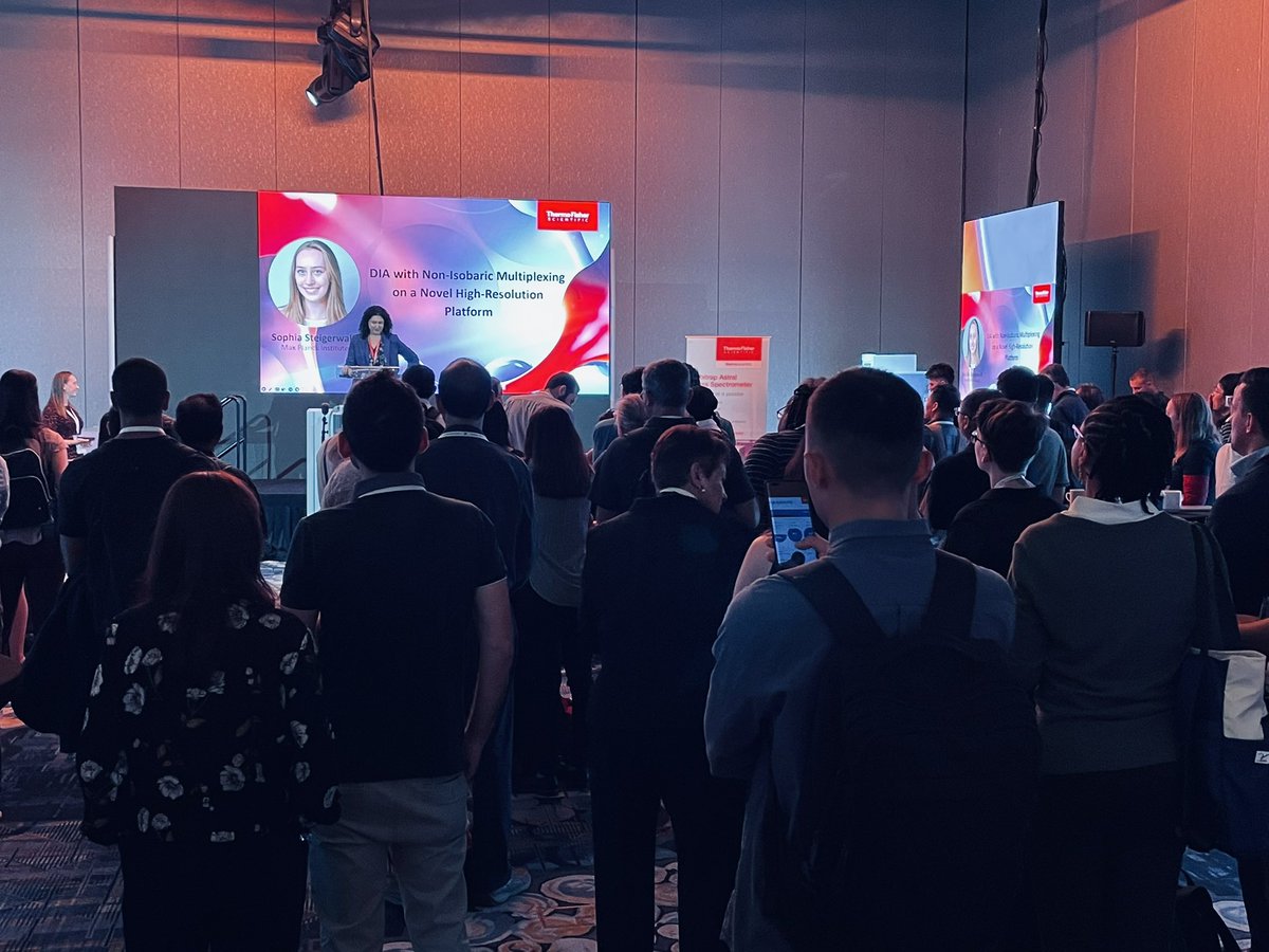 Welcome world, to Day 1 of #asms2023 👋🏽 that kicks off with 7am #teammassspec vendor breakfast seminars. Impressive speaker lineup 👌🏽 📣<a href="/thermofisher/">Thermo Fisher</a> <a href="/EvosepBio/">Evosep</a> <a href="/asmsnews/">Am Soc for Mass Spec</a> #proteomics <a href="/labs_mann/">Matthias Mann Lab</a> <a href="/MPI_Biochem/">Max Planck Institute of Biochemistry (MPIB)</a> <a href="/BroadProteomics/">Broad Proteomics</a> <a href="/ClaudiaCtor/">Claudia Ctortecka</a> #massgeek