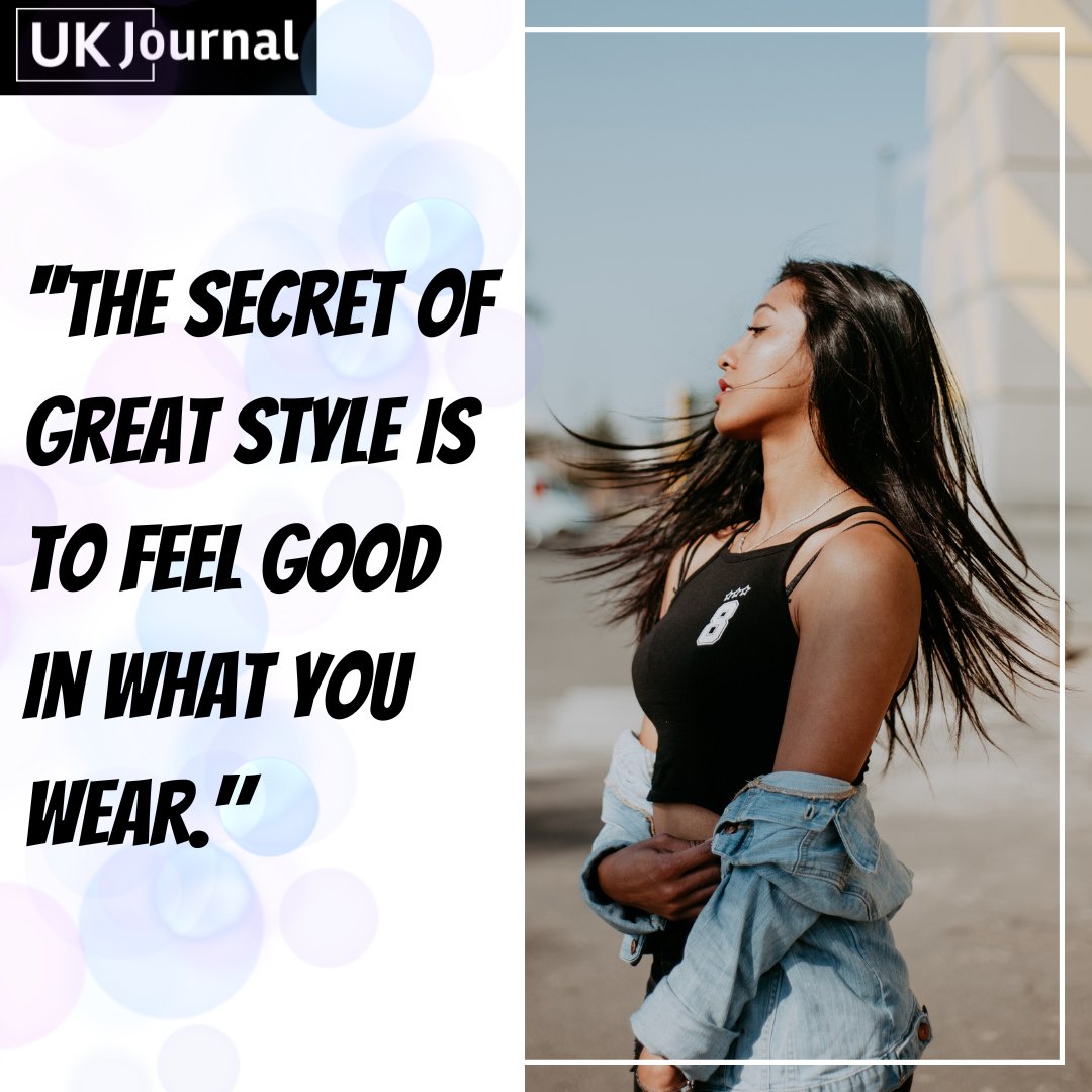 A top-notch secret to all amazing women. ❤️💯
#ukjournal #style #stylingtips #PositiveVibes #positivethinking #PositiveVibesOnly #PositiveMindset #PositiveEnergy #positive4evra