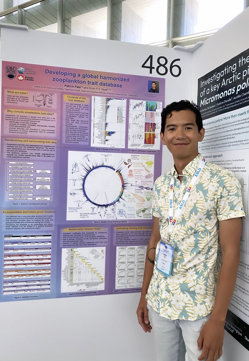 Patrick Pata (@patrickrpata) on Twitter photo Poster with <a href="/UBCpelagic/">Pelagic Ecosystems Lab</a> is up at #aslo2023. Session this Thursday afternoon but would love to chat whenever about everything zooplankton, marine connectivity, and functional ecology! 🌊 🦐 🪼🦑 #aslo23 Poster with <a href="/UBCpelagic/">Pelagic Ecosystems Lab</a> is up at #aslo2023. Session this Thursday afternoon but would love to chat whenever about everything zooplankton, marine connectivity, and functional ecology! 🌊 🦐 🪼🦑 #aslo23