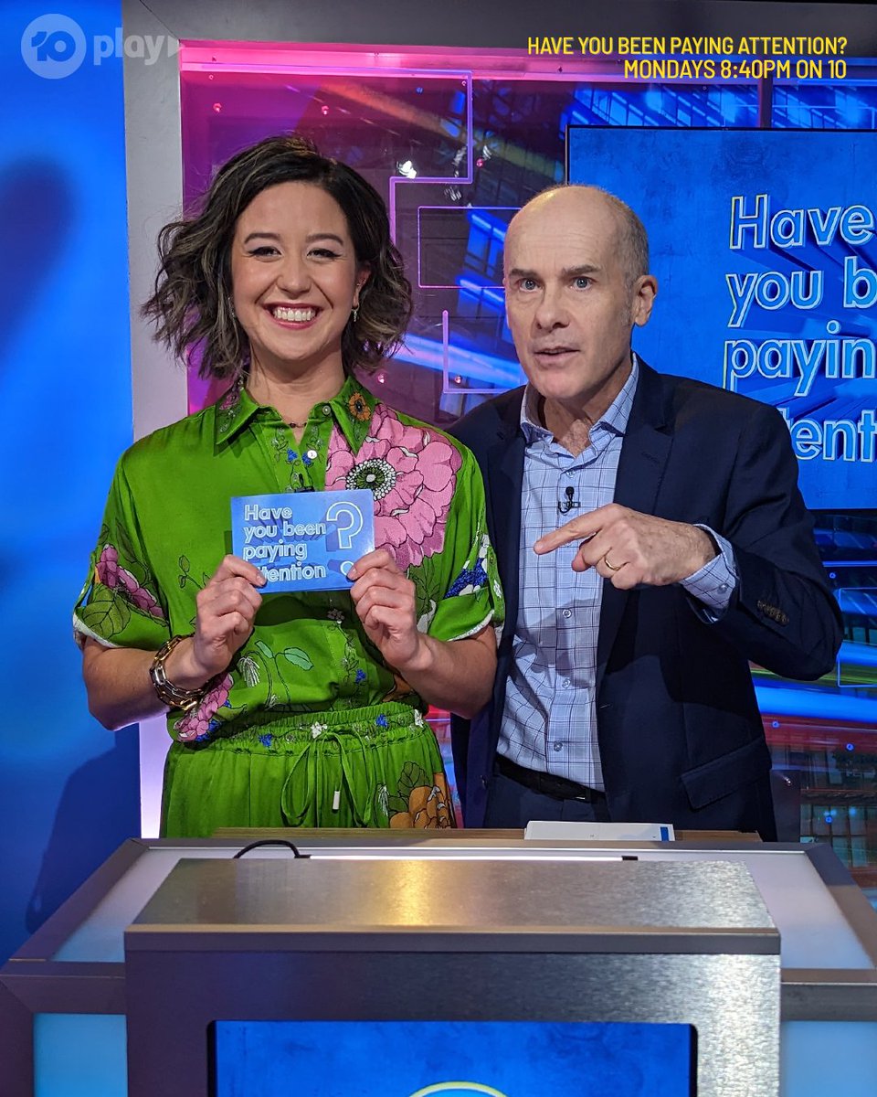 A big show to get through courtesy of our five Contestants with their buzzers at the ready, plus an extremely multitalented multitasker as our Guest Quizmaster. Join us at 8:40 on 10 #HYBPA