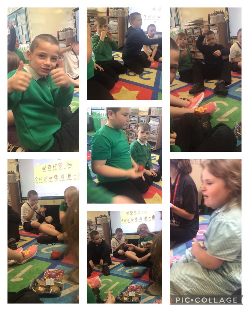 AbbeysL2's tweet image. L2 trying different food as part of our #expressphase