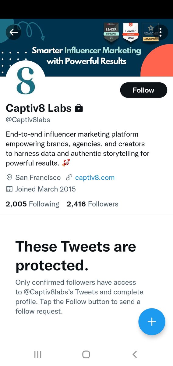 @Captiv8labs. The ones behind the @AnheuserBusch fiasco,  of course they WOULD lock their account 🙄