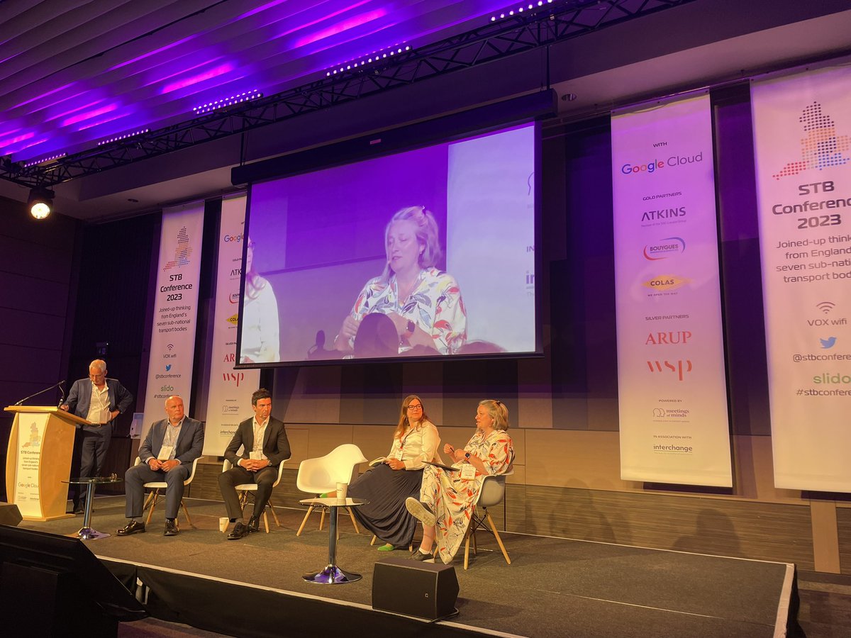 kb_TTLGlobal's tweet photo. How can industry make the #moonshot  to integrated transport? @chacasta @GoogleCloud_UKI nailing the keynote panel at #@stb_conference this morning, discussing #data, #innovation, #sustainability and enabling connected #transport for #passengers  through tech. https://t.co/cHJ7opgF9Z