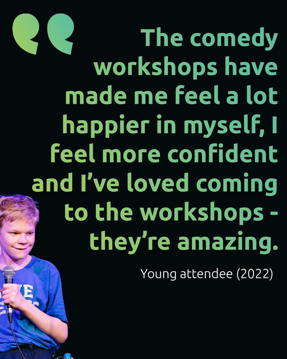 Comedy Workshops are back tonight @crewclub 🎉🎉. Come join us for two of hours of fun &amp; laughter. 

Sessions are totally free, just turn up or email charlotte.vivian@komedia.co.uk for more info.

Big thank you to our funders @SussexGiving <a href="/EBT_UK/">East Brighton Trust</a>