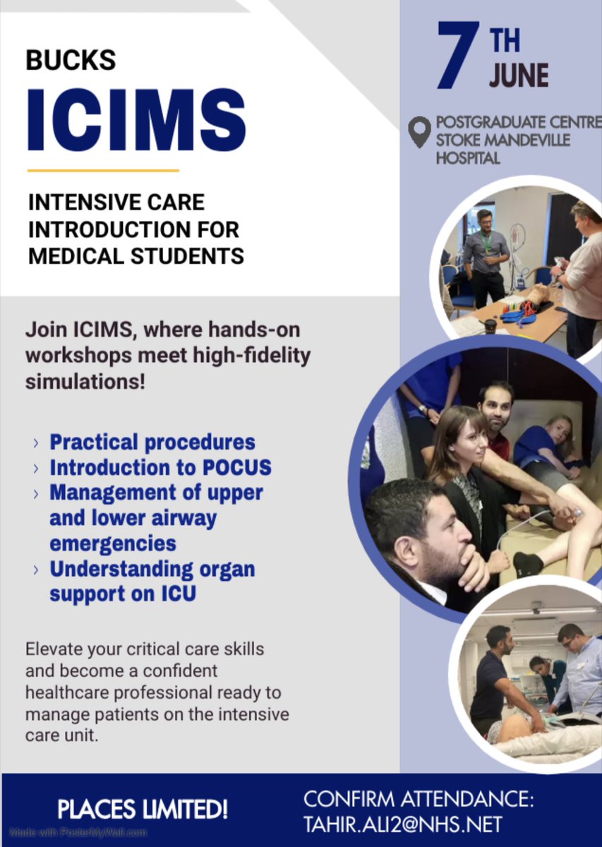 All set and ready to roll. ICIMS course for the newly qualified doctors. Thanks to <a href="/drpooja_shah/">Pooja Shah</a> and @GeorgiaVellacott for helping organising this event.