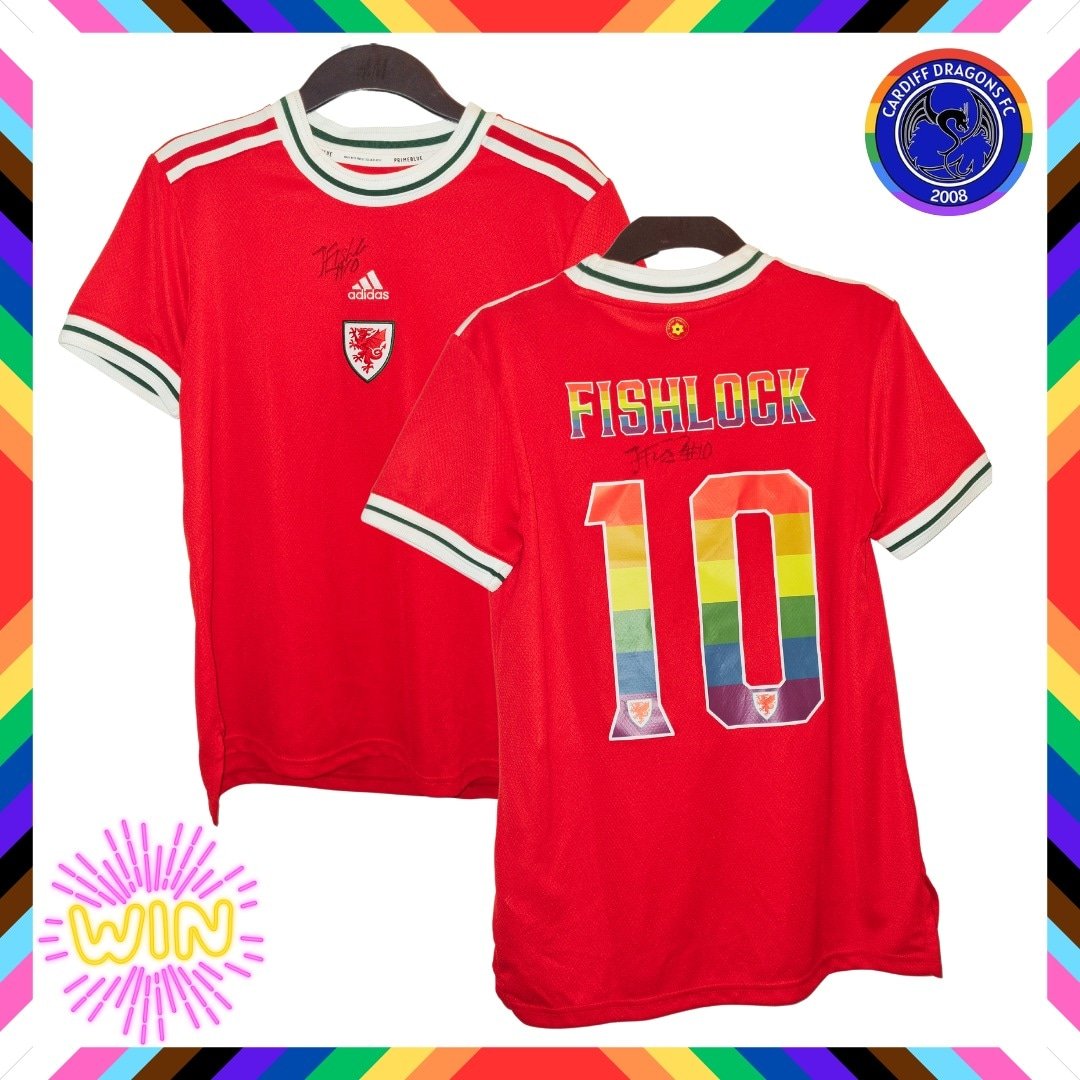We would like to send our thanks to team FAW and <a href="/CCFC_Foundation/">Cardiff City FC Community Foundation</a> for donating this signed Jess Fishlock Pride shirt to our club to help us with fundraising 🏳️‍🌈

We have set up a raffle with tickets being only £1 each!

raffall.com/340368/enter-r…