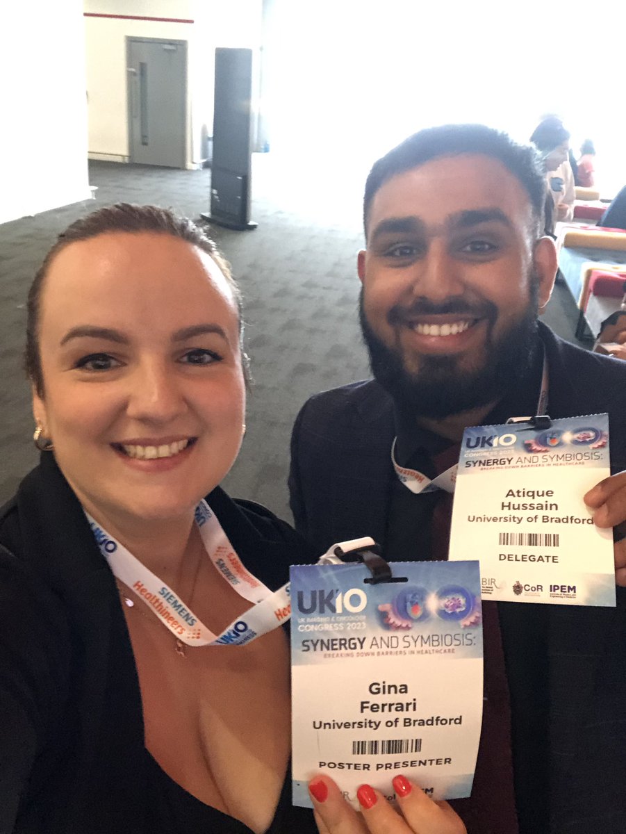 University of Bradford #bradradfam are at #UKIO2023 We are ready! 👏🏼🩻 <a href="/AtiqueHussain01/">Atique Hussain</a> <a href="/MLHardy11/">Maryann Hardy</a> <a href="/ElaineWRad98/">Elaine Wilkinson</a> <a href="/research_radav/">Avneet Gill</a> <a href="/JBSportRad/">Jamie Beck</a> <a href="/UKIOCongress/">UKIOCongress</a>