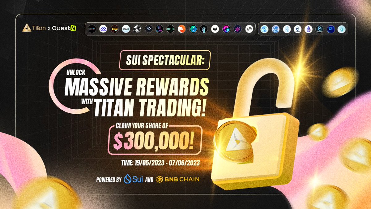 TitanSmartTrade's tweet photo. Sui Spectacular from @TitanTradingBot: 2 DAYS LEFT!

✨ The final 2 co-sponsors: @Sui_Allday &amp; @morphis_network  
✨ Adding 100USDT and 20 OGs
✨ Over 32,000 questers 

🔥 Don't miss out on this fantastic opportunity!

👇Link below! 👇

#Sui #BSC #TitanTrading #event https://t.co/I50vRGUQkY