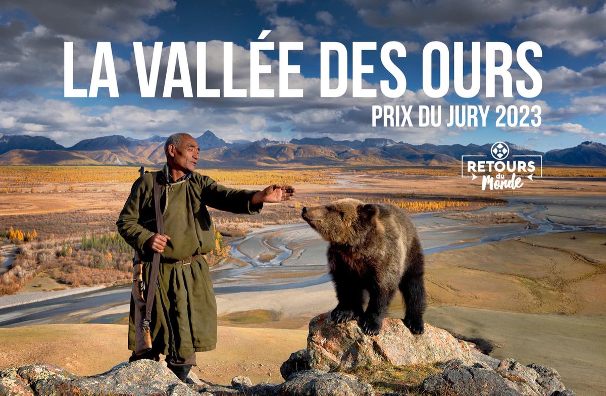 Yessss ! Prix du jury pour "La Vallée des Ours" l'un des films de la série #GardiensDeLaForêt sur le festival Retours du Monde (Pont du Fossé, Hautes-Alpes ! 🍾 
Découvrez le projet 👉 bit.ly/41wDkKq