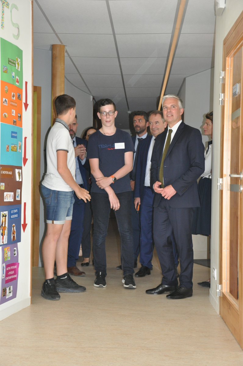 APE_Ecoute's tweet photo. Ce vendredi 2 juin 2023,  s'est tenue l'inauguration du nouveau bâtiment de l'ITEP les Rochers à  Châteaubourg, en présence de @JCCOMBE , Ministre des  Solidarités, de l'Autonomie et des Personnes handicapées, de Mme Elise NOGUERA,  Directrice Générale @ArsBretagne. https://t.co/fb8dcSIhtD