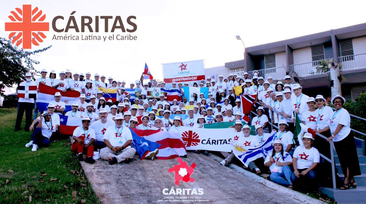 iamCARITAS's tweet photo. The 20th Congress of @caritasalc and the Caribbean is in Puerto Rico until tomorrow. The aim is to draw a joint work plan for the next four years of Caritas activities in Latin America and the Caribbean to promote #integralhumandevelopment
@VaticanIHD https://t.co/W7FGyEy3pN
