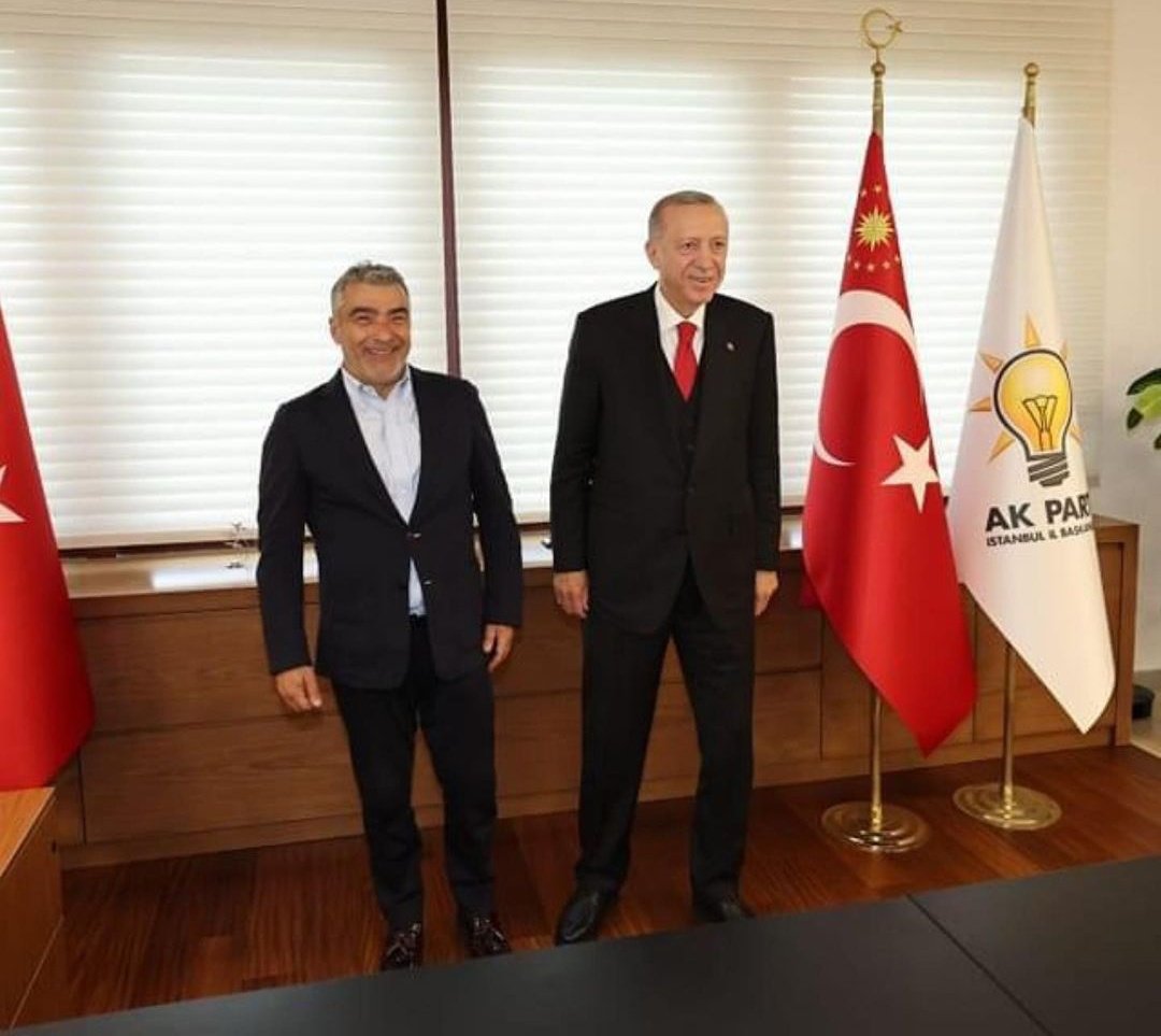 AK Parti #Iğdır Milletvekili Cantürk Alagöz, Cumhurbaşkanı Recep Tayyip Erdoğan ile görüştü.