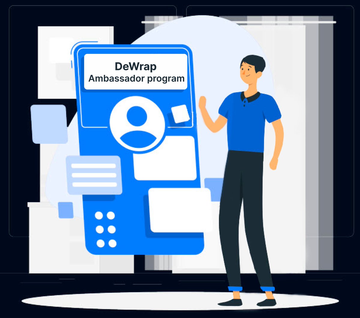 DeWrap2023's tweet photo. DeWrap Ambassador Program #DDBTC #wWBTC #BTC https://t.co/gXdAB0sEqe