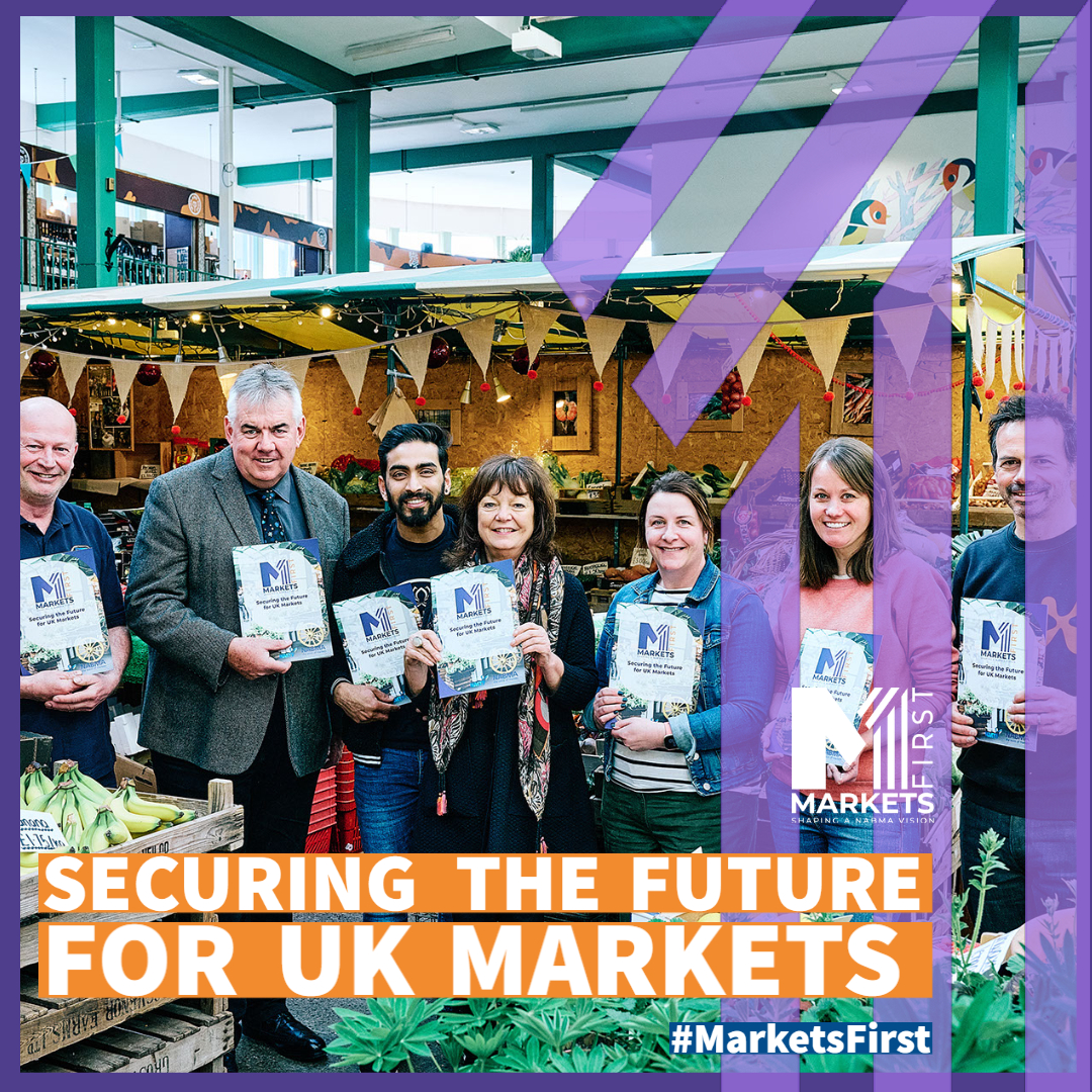 Join us in putting #MarketsFirst with communities, members, traders, government, partners, and the media to create a national dialogue about the future of markets.

A 12 month campaign from #NABMA 👉 loveyourlocal.market/3MPpZrs

@luhc <a href="/marketsmatter/">NMTF</a>