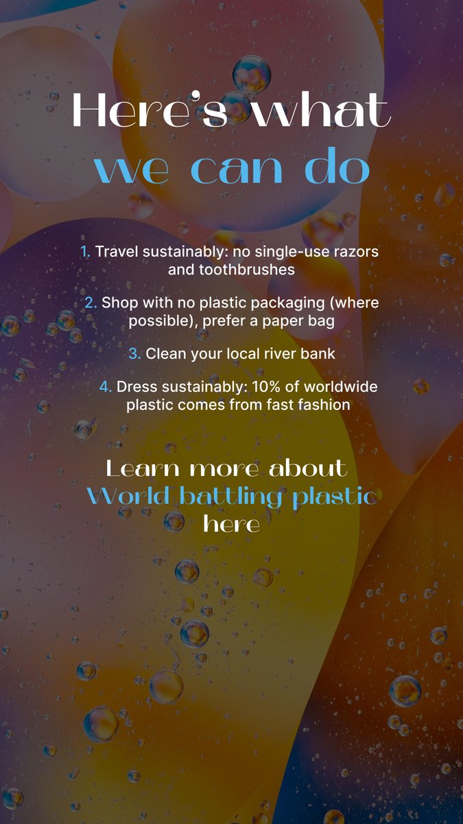 KalynaSolutions's tweet image. Annually on June 5th the World Environment Day is celebrated. This years theme is &quot;Solutions to Plastic Pollution&quot; and people all over the planet unite to #beatplasticpollution
Learn more with the report from United Nations lnkd.in/d7dfeR_X
#environment #climate