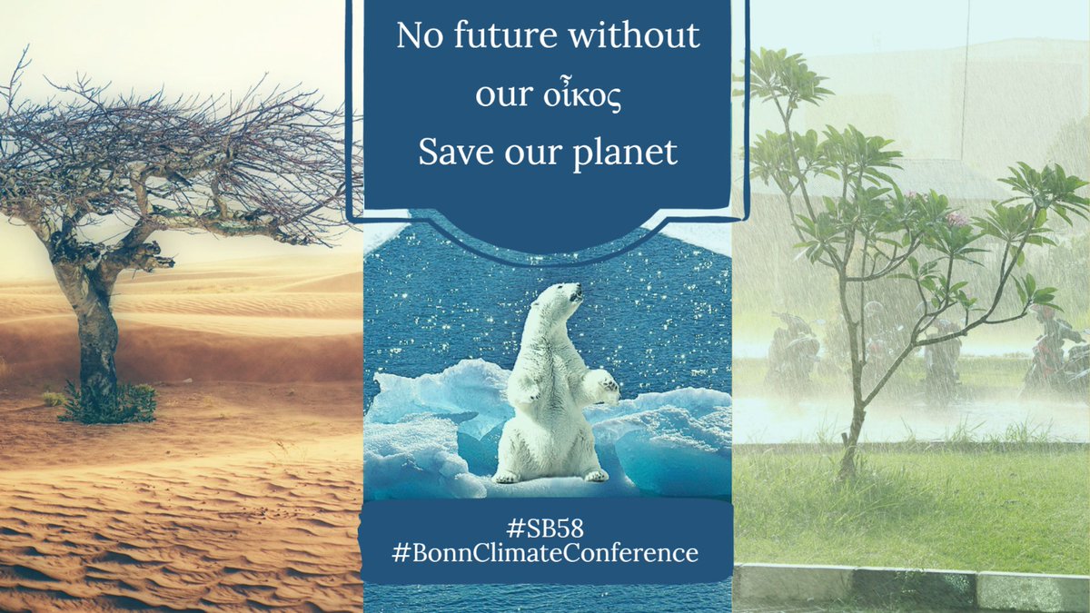 Il messaggio è chiaro: la crisi climatica è qui. MA non possiamo perdere la speranza 💪 
Come #ONEActivists, mi batto al fianco di attivist* e comunità per agire e salvare insieme il nostro pianeta 🌿. E tu?
#BonnClimateConference #SB58