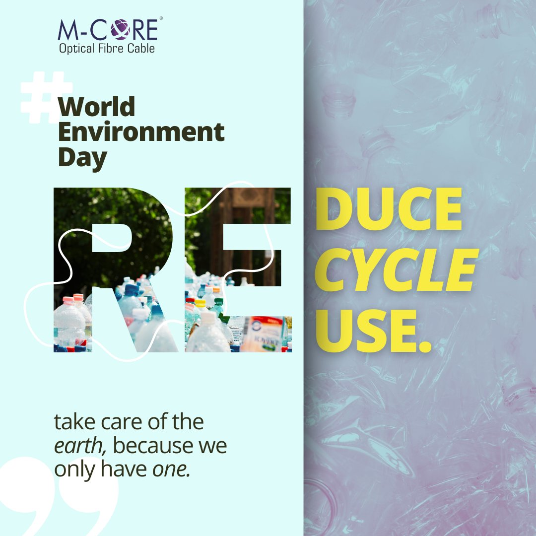 mcorecables's tweet photo. 🌱On this World #Environment Day, let's choose ♻️renewable energy, ♻️reduce waste, and ♻️recycle. Together, we can create a greener and cleaner world 🌏 for everyone.
#WorldEnvironmentDay #savelives #Mcorecables #EnvironmentDay #environmentalawareness #environmentallyfriendly https://t.co/XZnE3HodE2