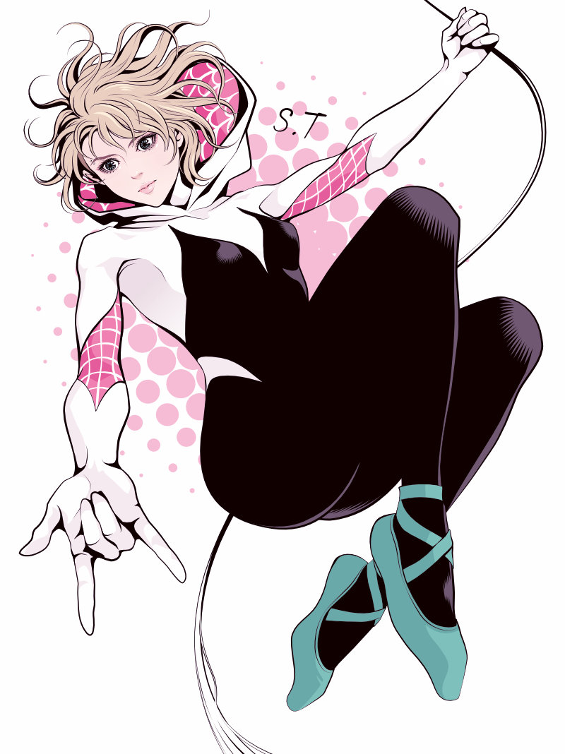 たかなししん on X: グウェン様 #イラスト #スパイダーバース t.coN66U4iuPLP  X