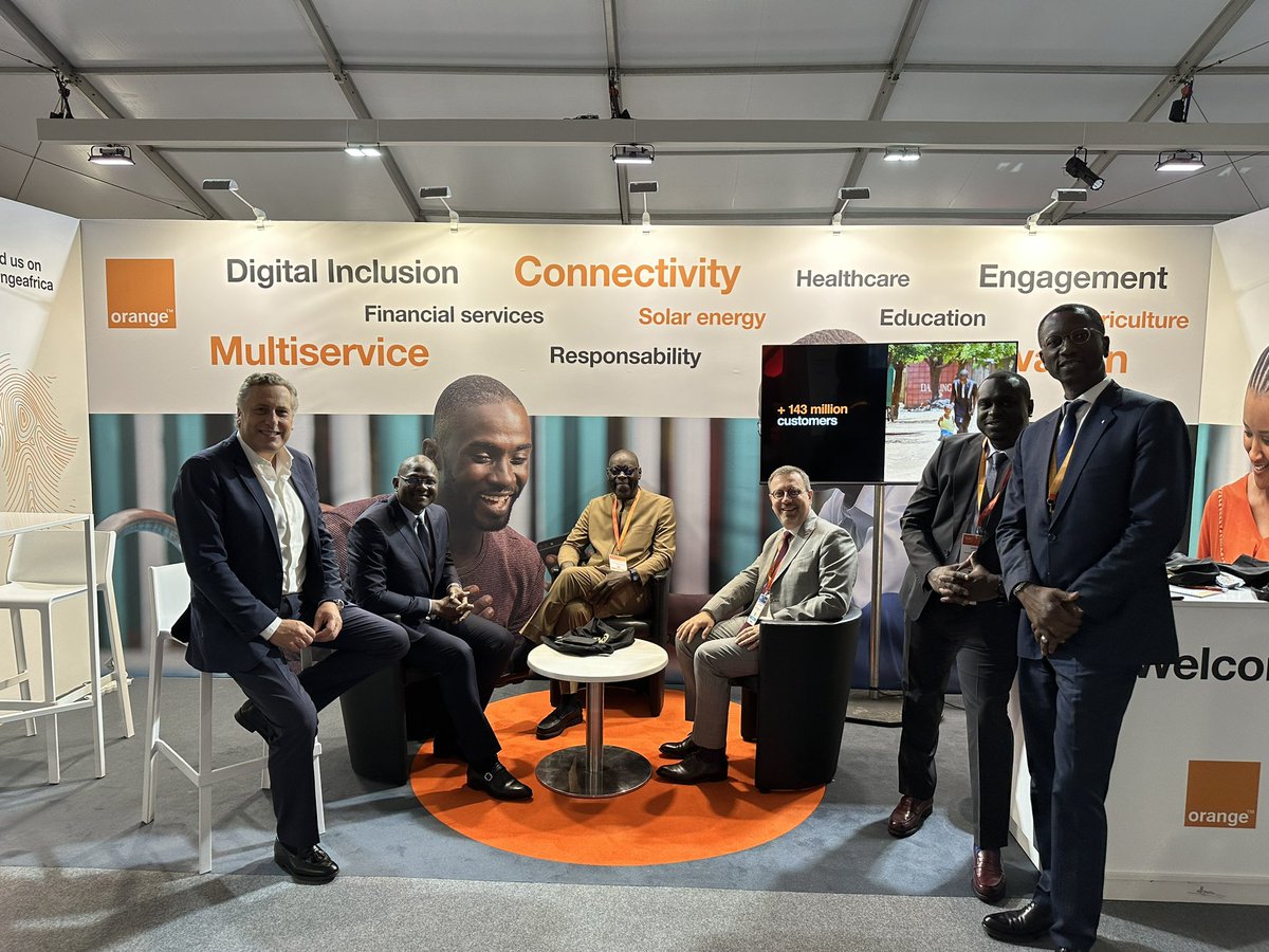 #ACF2023 @Orange is pleased to be part of this new edition of the Africa CEO Forum ! 

Come meet our CEOs during these 2 days 😃