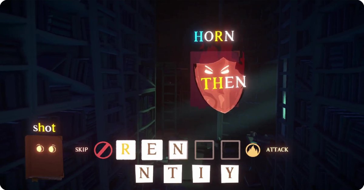 Play Library of Hex at Dutch Courage Student Edition
In the Library, your name is your life, your words are your strength, and… the books are sentient?!

@SOfunnyteam
June 7th in Eindhoven courage.events #showcase #indie #game #gamedev #courage #DutchCourage #notn