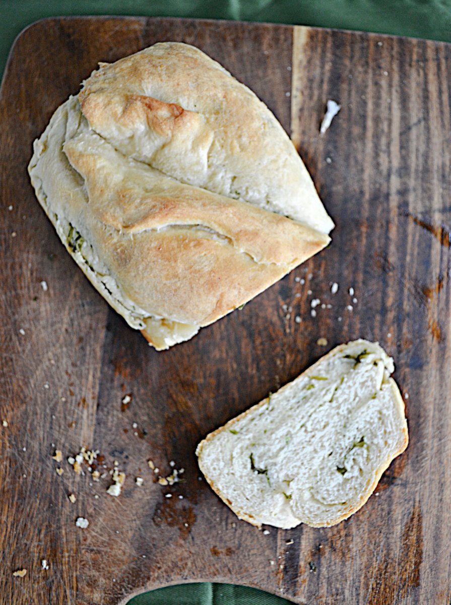 HezziD's tweet photo. Fresh Herb Bread uses fresh herbs and butter swirled around a soft, fluffy loaf of bread surrounded by a crunchy exterior. It's the perfect bread to showcase your fresh herbs!
#bread #herbs #herbweek
https://t.co/lVP5jl7dkJ https://t.co/aj2s7dzkHs
