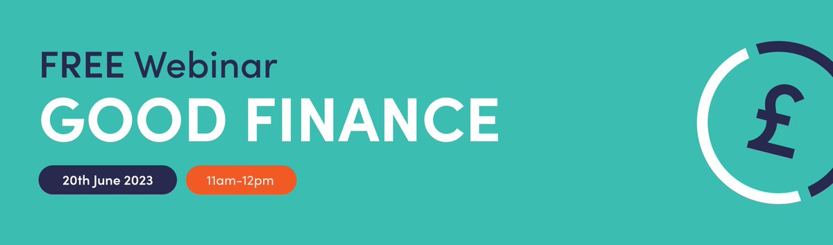 🚨Free webinar alert 🚨 Good Finance with <a href="/knights_lowe/">Knights Lowe</a> on 20th June 11am. All welcome to join us for an informative webinar for charities and social enterprises of all shapes and sizes. Book here👉lnkd.in/e6zUeuU6 #finance #webinar #charities