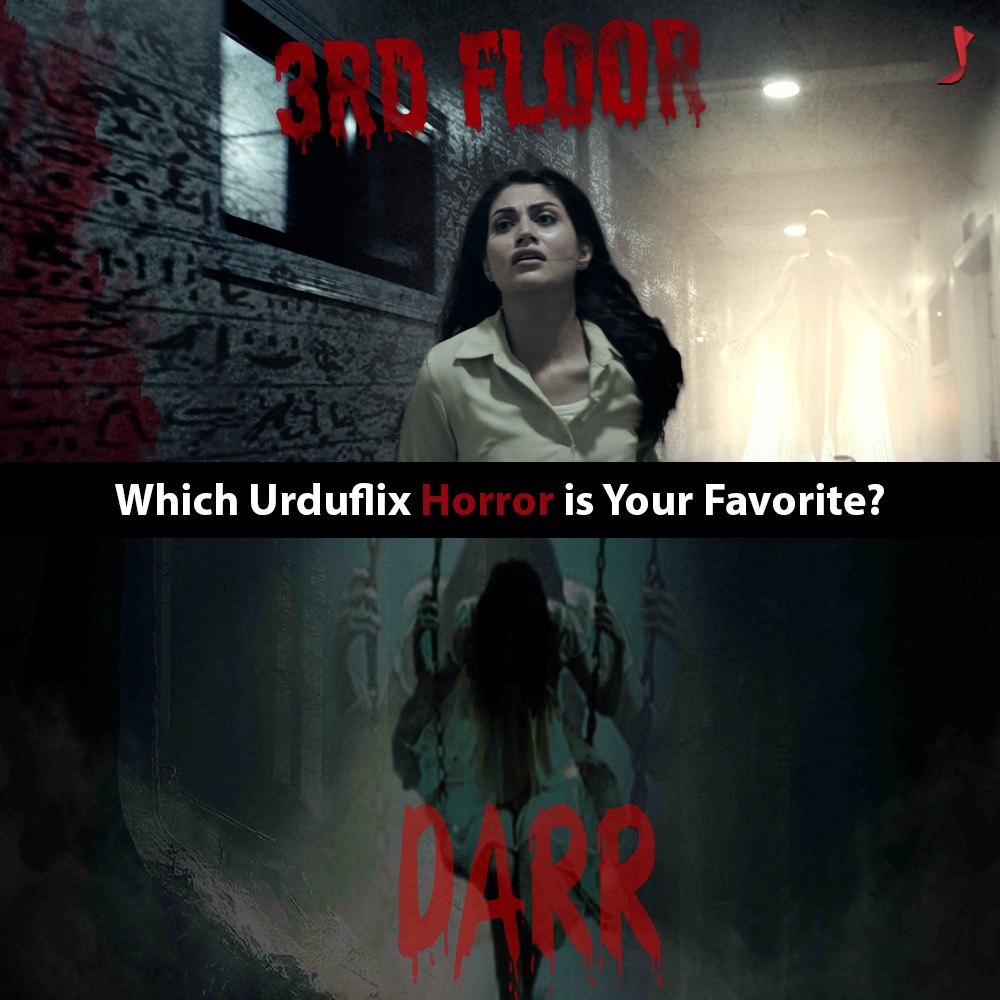 Double the Terror: 3rd Floor vs Darr - UrduFlix's Best Horror Showdown!

Watch 'Darr' on URDUFLIX
urduflix.com/programs/colle…

Watch '3RD FLOOR' on URDUFLIX
urduflix.com/programs/3rd-f…

#urduflixhorror #3rdFloorVsDarr #chillingthrills #nightmarebattle #3rdfloor #DARR #TerrifyingShowdown