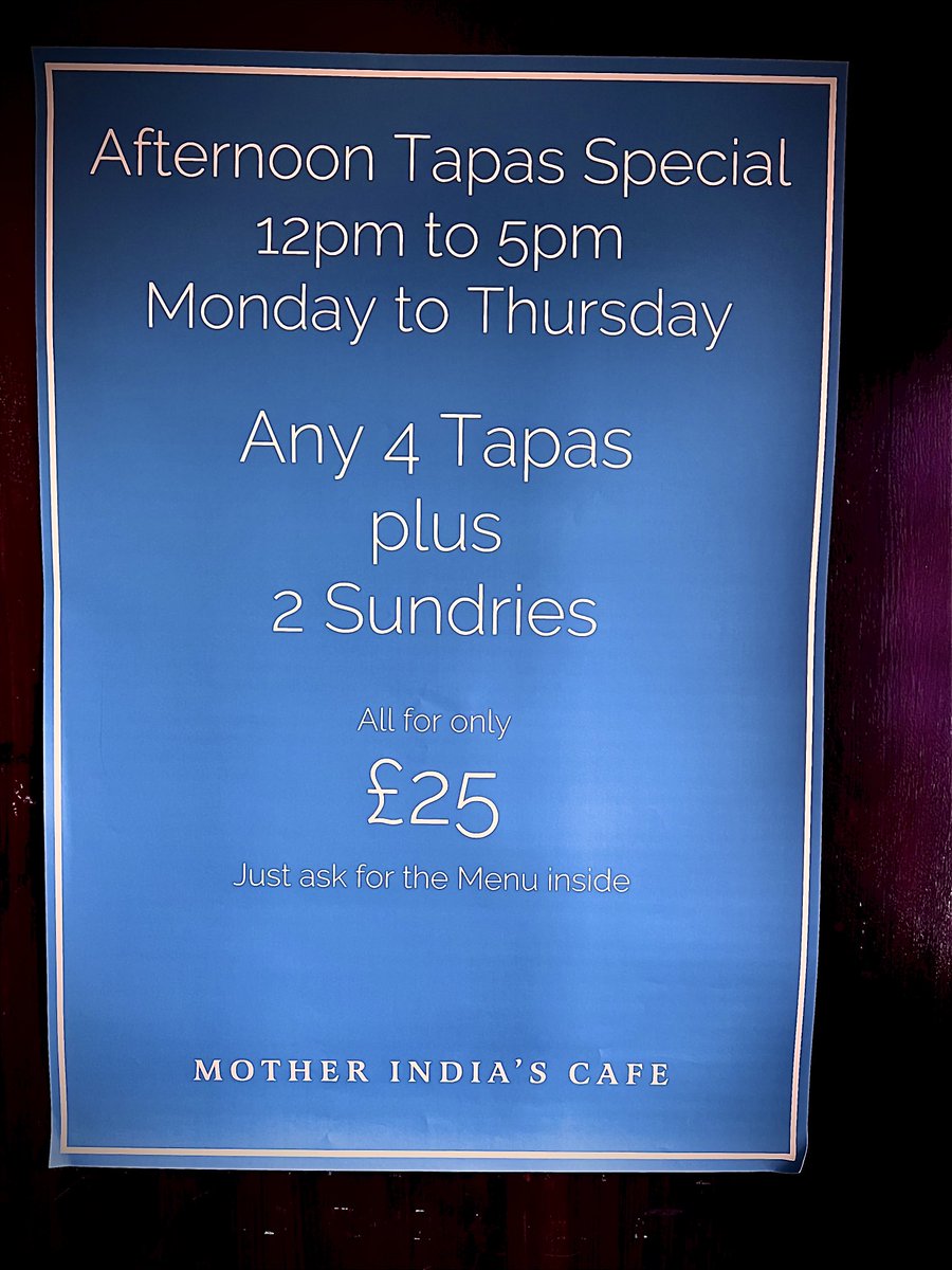 Morning folks , this offer is on in the cafe today and it will be on until 7pm today only , if you have the time would be nice to see you !