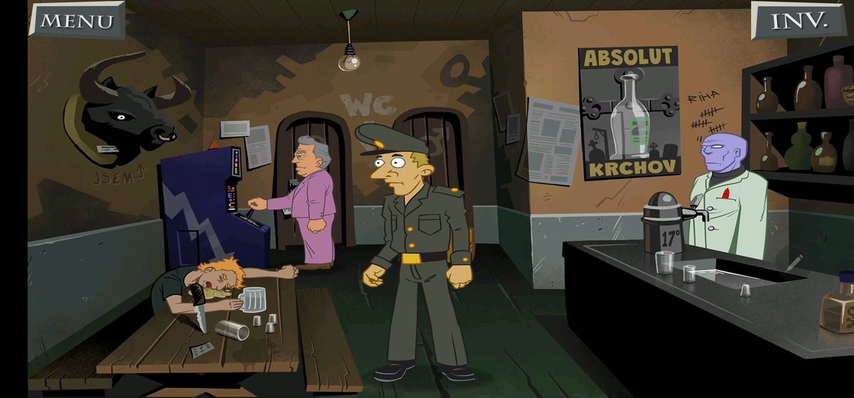 TinySwitchGamer's tweet image. V #Polda7 si můžete (teda musíte ;)  zahrát kousek #Polda2.
#nostalgie