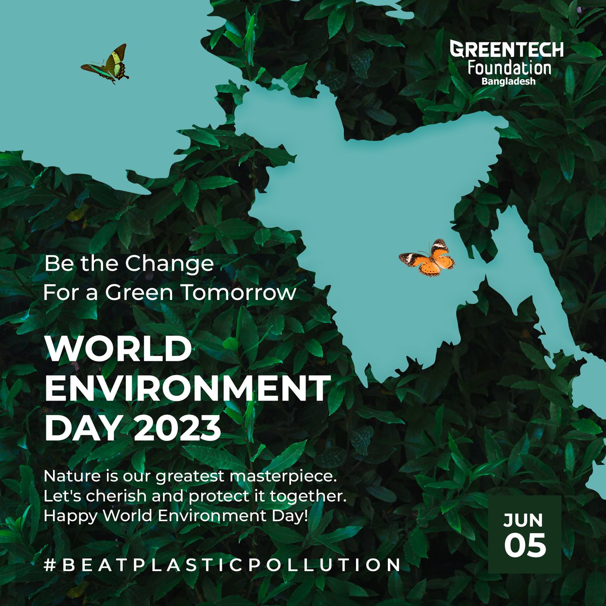 greentechfbd's tweet photo. Small Changes, Big Impact!

This World Environment Day, let's embrace eco-friendly practices, reduce our carbon footprint, and create a greener, more sustainable world. Remember, our collective efforts can shape a better tomorrow for all. 🌍💚 

#WorldEnvironmentDay2023 https://t.co/X9hvwk0FQD
