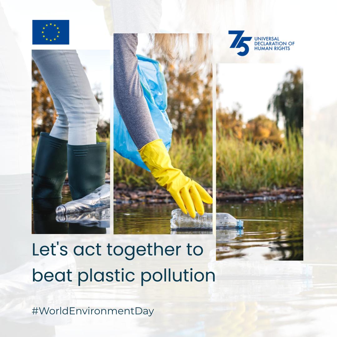 On your marks, get set, GO. The EU launches #GenerationGreen campaign for Kenya today. We are partnering with youth for a real change. Tell us about your innovative solutions for a cleaner future. <a href="/EU_ENV/">EU Environment</a> <a href="/UNEP_Africa/">UN Environment Programme in Africa</a>
#WorldEnvironmentDay #EUGreenWeek #BeatPlasticPollution