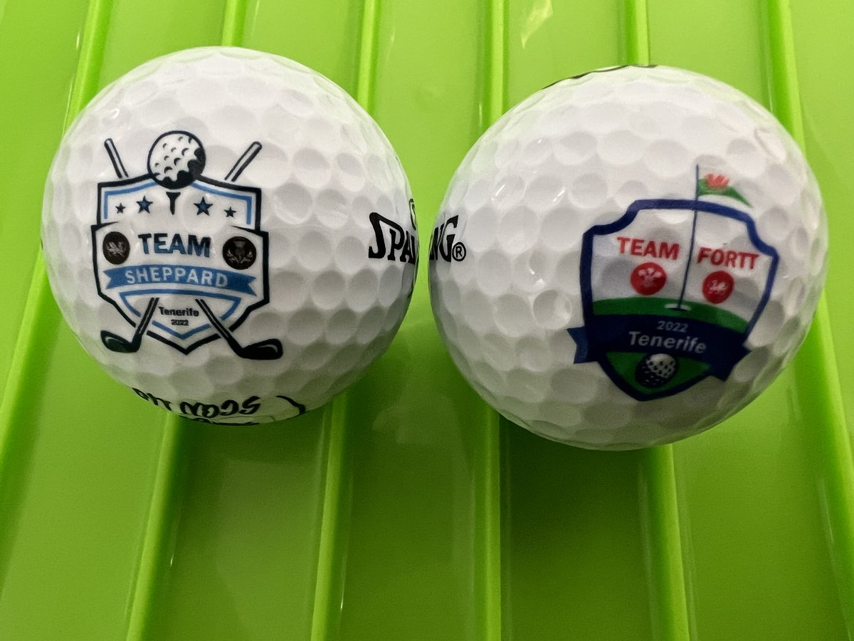 Did you know that you can make your own #teamgolf balls on our website?

Here's an example of what you can do when you personalise your balls with gimmeballs⛳️

#GolfBalls #GolfAccessories #PersonalisedGolf #PersonalisedGolfBalls #CustomGolfBalls #Spalding  #GolfLife #GolfAddict