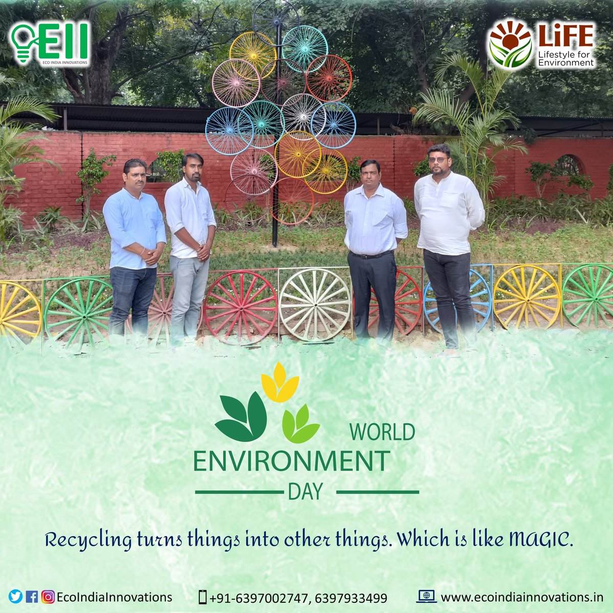 EII_Innovations's tweet photo. Recycling turns things into other things. Which is like MAGIC. #RRR4LLife #ChooseLife #IndiaVsGarbage #WorldEnvironmentDay #WorldEnvironmentalDay 
@moefcc @MoHUA_India https://t.co/NSZb3IbJH6