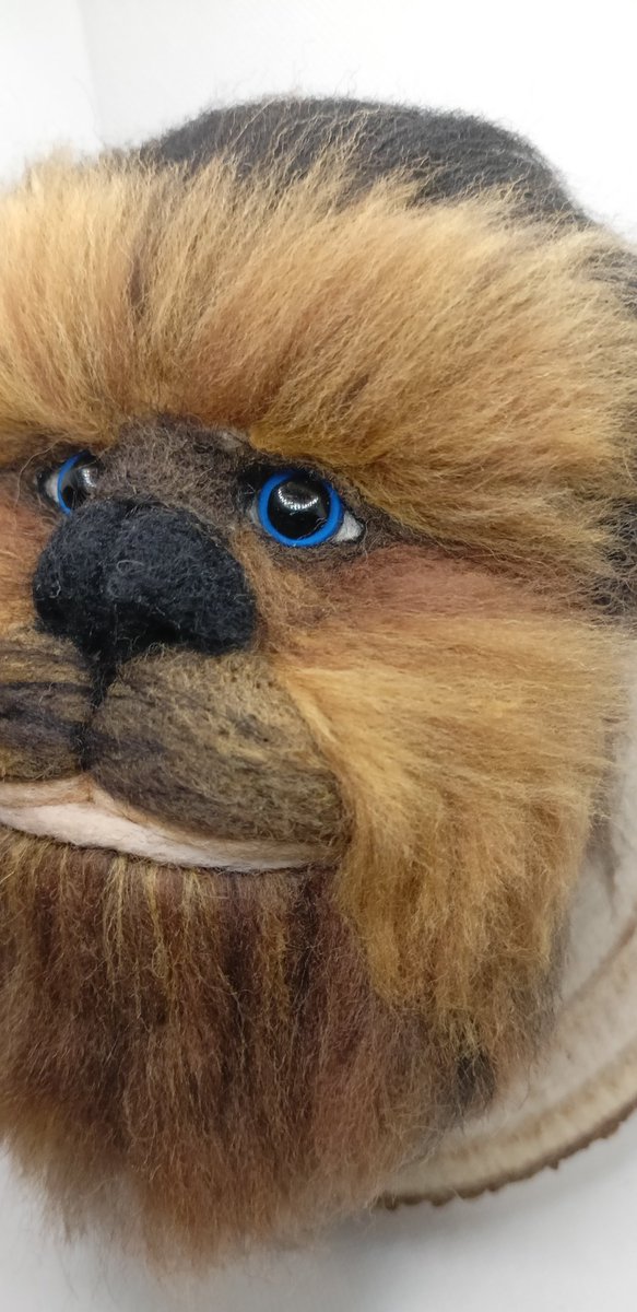 Remy_Made's tweet photo. No solo hago mascotas, también frikadas varias 💙💙🤭
#needlefelt #felting #hechoamano #regalosoriginales #StarWars https://t.co/dUaRVLgRoU