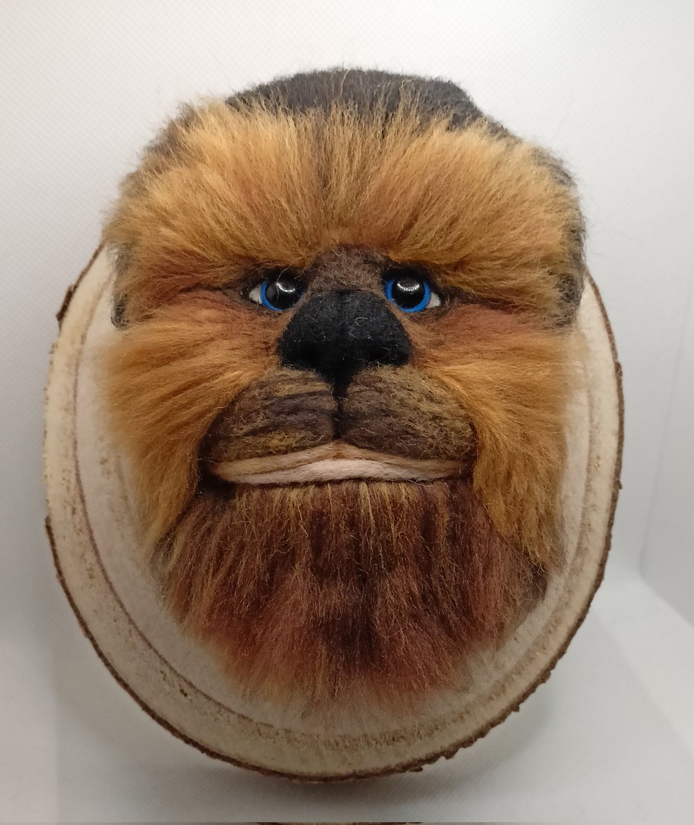 Remy_Made's tweet photo. No solo hago mascotas, también frikadas varias 💙💙🤭
#needlefelt #felting #hechoamano #regalosoriginales #StarWars https://t.co/dUaRVLgRoU