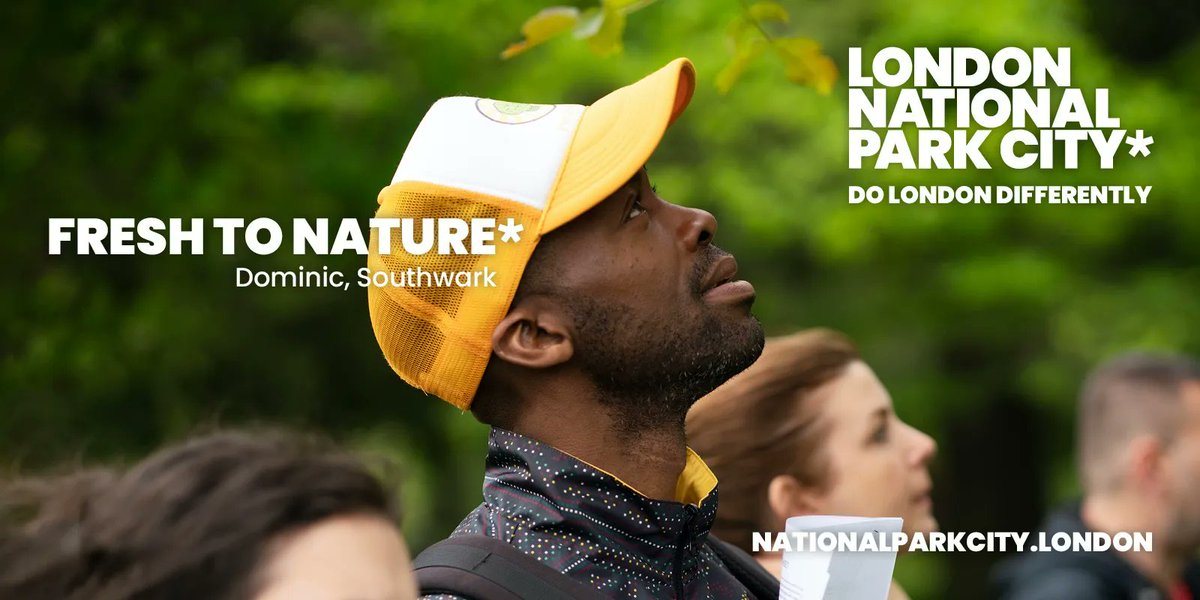 LondonNPC's tweet photo. Let's #DoLondonDifferently this summer!

Our campaign starts today with 300 digital billboards all across London provided by the JCDeccaux Community Channel.

If you see a poster, take a selfie and share it to #DoLondonDifferently and #NationalParkCity.

https://t.co/tHR015IG1p https://t.co/b0Yuq5j6FG