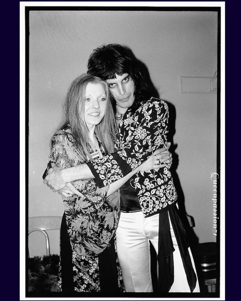 Freddie Mercury and Mary Austin photographed by the great Mick Rock. 
#queenband #queenpassion71 #queenmusic #freddiemercury