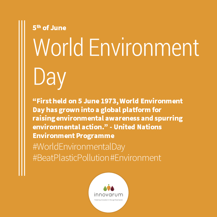 innovarum_'s tweet photo. “First held on 5 June 1973, #WorldEnvironmentalDay has grown into a global platform for raising #environmental awareness and spurring environmental action.” - @UN #EnvironmentProgramme
#BeatPlasticPollution #EnvironmentDay https://t.co/ccAEvZkQXc