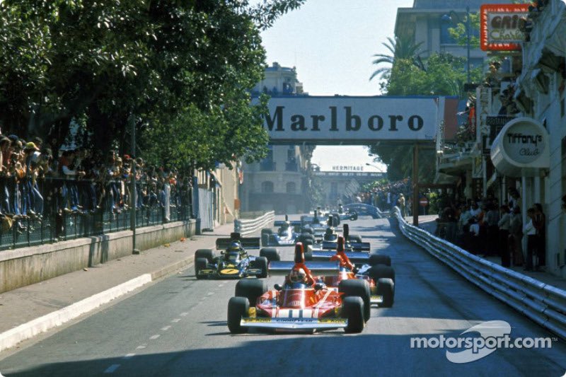 RandomGPF1's tweet image. Today’s Random #GrandPrix of the Day is the 1974 Monaco GP!

🗓️ 26th May 1974

🥇 Ronnie Peterson (5th Win) - Lotus Ford Cosworth (55th Win)
🥈 Jody Scheckter - Tyrrell Ford Cosworth
🥉 Jean Pierre Jarier - Shadow Ford Cosworth

#F1