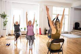 Harvard led study on Yoga Fights Frailty - mailchi.mp/presentwisdom/… teams from Harvard and elsewhere found that people who practiced yoga improved two markers of frailty — walking speed and the ability to get up from a chair. This includes chair based yoga practices.