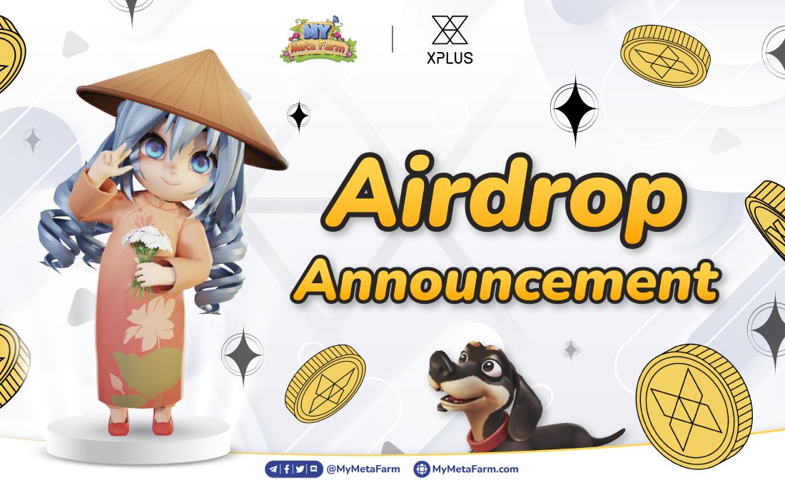 0xtunad's tweet photo. Hey citizens! @mymetafarm x @xplusio FCFS #airdrop is around the corner! ✨

Not-to-be-missed rewards: 10,000 $XYZ + 5 sets of Lotus Ao Dai #NFTs including 3 items at once 🎁

It is First Come First Serve so let's get ready and stay tuned for our latest announcement 🤩

#Giveaway https://t.co/d1Mz7rsEif