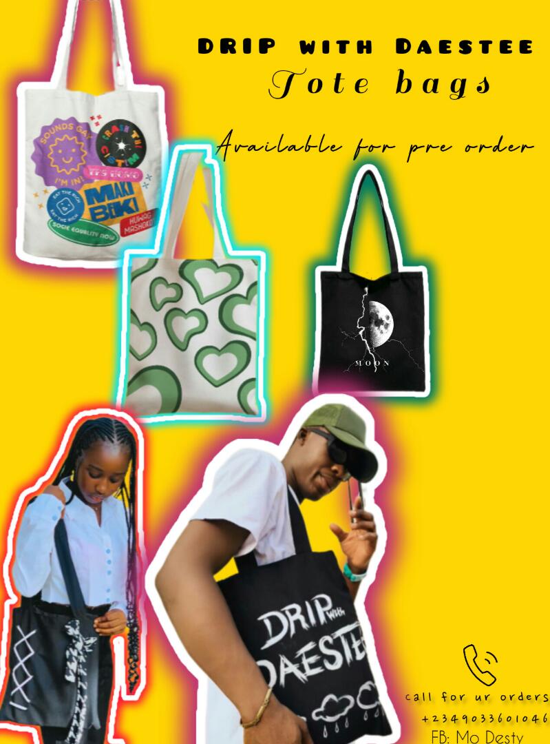 VictorVyrex's tweet image. Mo Dêsty one of the fast rising Fashion designer in the city of beehive got you TOTES BAGS to drip with at affordable price

Full Details Via👇

zarmailoaded.com.ng/2023/06/drip-w…

#Bags
#Fastrisingfashiondesigner
#Zarmailoaded